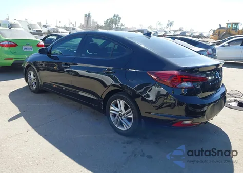 2020 Hyundai Elantra Sel из США, поврежденный, VIN 5NPD84LF1LH611230